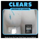 DUDE Wipes On-The-Go Flushable Wipes - 1 Pack, 30 Count - Unscented Extra-Large Individually Wrapped with Vitamin E and Aloe - Septic and Sewer Safe - Retail: $7 DUDE Wipes On-The-Go Flushable Wipes - 1 Pack, 30 Count - Unscented Extra-Large Individually Wrapped with Vitamin E and Aloe - Septic and Sewer Safe - Retail: $7