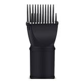 Segbeauty Blow Dryer Comb Attachment, Black Brush Attachments for Hair Dryer Concentrator Nozzle 1.69-1.76in and 2.12in, Pro Hairdressing Styling Salon Tool to Straighten Detangle Curly Natural Hair - Segbeauty Blow Dryer Comb Attachment, Black Brush Attachments for Hair Dryer Concentrator Nozzle 1.69-1.76in and 2.12in, Pro Hairdressing Styling Salon Tool to Straighten Detangle Curly Natural Hair -