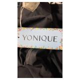 YONIQUE 3 Piece Tankini Swimsuit, Black, M YONIQUE 3 Piece Tankini Swimsuit, Black, M