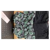 Yonique Black and Green Paisley swimsuit  - Retail: $25 Yonique Black and Green Paisley swimsuit  - Retail: $25