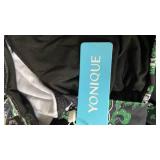 Yonique Black and Green Paisley swimsuit  - Retail: $25 Yonique Black and Green Paisley swimsuit  - Retail: $25