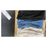 Huukey Retail maxi skirts 3 pack size XXL color beige black blue  - Retail: $25 Huukey Retail maxi skirts 3 pack size XXL color beige black blue  - Retail: $25