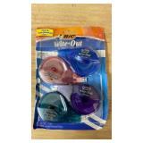 BIC Wite-Out EZ Correct Correction Tape 4-Pack - Retail: $8 BIC Wite-Out EZ Correct Correction Tape 4-Pack - Retail: $8