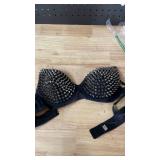 Studded Black Punk Bra size xl - Retail: $35 Studded Black Punk Bra size xl - Retail: $35