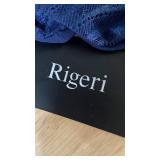Rigeri Navy Blue Lace Trim Nightgown Size M - Retail: $25 Rigeri Navy Blue Lace Trim Nightgown Size M - Retail: $25