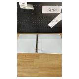 Oxford Ring Binders, 1\ Round Ring Binders, View Binder, Covers on 3 Sides, XtraLife Hinge, Non-Stick, PVC-Free, White, 225 Sheet Capacity (1002512) - Retail: $4in Oxford Ring Binders, 1\ Round Ring Binders, View Binder, Covers on 3 Sides, XtraLife Hinge, Non-Stick, PVC-Free, White, 225 Sheet Capacity (1002512) - Retail: $4in