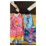 Girls Rainbow Mermaid bathing suit set size 4-5T - Retail: $25 Girls Rainbow Mermaid bathing suit set size 4-5T - Retail: $25