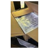 Furologee End Table with Charging Station, Nightstand with Fabric Drawers, Side Tables with USB Ports and Outlets, Night Stand with Storage Shelf and Hooks, for Living Room/Bedroom, White - Retail: $3 Furologee End Table with Charging Station, Nightstand with Fabric Drawers, Side Tables with USB Ports and Outlets, Night Stand with Storage Shelf and Hooks, for Living Room/Bedroom, White - Retail: $3