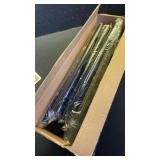 Adjustable Telescopic Curtain Rod Set - Retail: $15 Adjustable Telescopic Curtain Rod Set - Retail: $15