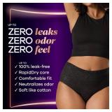 Always Discreet Boutique Incontinence and Postpartum Underwear for Women, Maximum Protection, Large, Black, 18 Count - Retail: $21 Always Discreet Boutique Incontinence and Postpartum Underwear for Women, Maximum Protection, Large, Black, 18 Count - Retail: $21