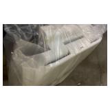 White Plastic Toilet Seat - Retail: $45 White Plastic Toilet Seat - Retail: $45