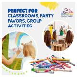 Color Swell Bulk Crayon Packs - 36 Boxes of 24 Vibrant Colored Durable Bulk Crayons of Teacher Quality for Classroom and Home - Retail: $36 Color Swell Bulk Crayon Packs - 36 Boxes of 24 Vibrant Colored Durable Bulk Crayons of Teacher Quality for Classroom and Home - Retail: $36