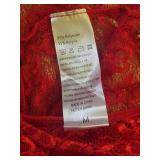 Red Floral Lace Lingerie Medium  - Retail: $15 Red Floral Lace Lingerie Medium  - Retail: $15