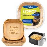 Vailnd Air Fryer Paper Liners - 125 Pack - Retail: $8 Vailnd Air Fryer Paper Liners - 125 Pack - Retail: $8