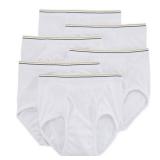 Stafford 6 Pack 100percent Cotton Full-Cut Briefs White (38) - Retail: $15 Stafford 6 Pack 100percent Cotton Full-Cut Briefs White (38) - Retail: $15
