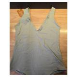 REORIA Butsmooth® Womens Trendy Sexy Plunge Deep V Neck Sleeveless V Backless Going Out Tank Bodysuits Tops Medium  - Retail: $25 REORIA Butsmooth® Womens Trendy Sexy Plunge Deep V Neck Sleeveless V Backless Going Out Tank Bodysuits Tops Medium  - Retail: $25