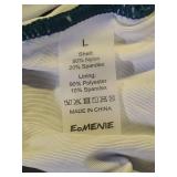Eomenie Green One-Piece Swimsuit with White Trim Large - Retail: $25 Eomenie Green One-Piece Swimsuit with White Trim Large - Retail: $25