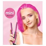 Terviiix Mini Flat Iron Adjustable Temperature, Travel-Size Mini Hair Straightener, Small Flat Irons for Short Hair/Curls Bangs, Ceramic Portable Tiny Hair Curler, Dual Voltage, Auto-Off, Pink, 1/2 Terviiix Mini Flat Iron Adjustable Temperature, Travel-Size Mini Hair Straightener, Small Flat Irons for Short Hair/Curls Bangs, Ceramic Portable Tiny Hair Curler, Dual Voltage, Auto-Off, Pink, 1/2