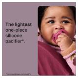 Tommee Tippee Ultra-Light StayPut Pacifier, One-Piece Silicone Design, 0-6m, 4 Pack - Retail: $18 Tommee Tippee Ultra-Light StayPut Pacifier, One-Piece Silicone Design, 0-6m, 4 Pack - Retail: $18