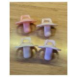Tommee Tippee Ultra-Light StayPut Pacifier, One-Piece Silicone Design, 0-6m, 4 Pack - Retail: $18 Tommee Tippee Ultra-Light StayPut Pacifier, One-Piece Silicone Design, 0-6m, 4 Pack - Retail: $18