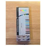 evpct 12Pcs Green Blue White Black Brown Purple Color Gel Glitter Eyeliner Pencils Set for Women Waterline Waterproof Smudge Proof lapiz de ojos delineador de ojos contra el agua Eye Liner Makeup 1-5  evpct 12Pcs Green Blue White Black Brown Purple Color Gel Glitter Eyeliner Pencils Set for Women Waterline Waterproof Smudge Proof lapiz de ojos delineador de ojos contra el agua Eye Liner Makeup 1-5