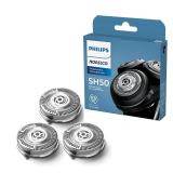 Philips Norelco SH50/52 Shaving Heads, Compatible with Philips Shavers Series 5000 and 6000, Powerful Performance, Self-Sharpening, 3 Pieces, Model SH50/52 Replaces Model HQ9/50, HQ56/50 and RQ11/50 - Philips Norelco SH50/52 Shaving Heads, Compatible with Philips Shavers Series 5000 and 6000, Powerful Performance, Self-Sharpening, 3 Pieces, Model SH50/52 Replaces Model HQ9/50, HQ56/50 and RQ11/50 -
