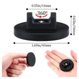 Yookeer 15 Pieces Magnetic Cable Clips Zip Tie Mount Base Black Magnetic Wire Holder Multipurpose Cable Ties Management Base Electrical Supplies for Wire(43 mm) - Retail: $28 Yookeer 15 Pieces Magnetic Cable Clips Zip Tie Mount Base Black Magnetic Wire Holder Multipurpose Cable Ties Management Base Electrical Supplies for Wire(43 mm) - Retail: $28