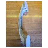 Safe-er-Grip Changing Lifestyles Suction Cup Grab Bars For Bathtubs and Showers; Safety Bathroom Assist Handle, White and Grey, 16 Inches - Retail: $12 Safe-er-Grip Changing Lifestyles Suction Cup Grab Bars For Bathtubs and Showers; Safety Bathroom Assist Handle, White and Grey, 16 Inches - Retail: $12