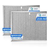 2 Pack Allure Range Hood Filter BPS1FA30 11-3/4\ x 14-1/4\in x 3/8\in - Exact Fit Bro.an QS1 30\in Nu.tone WS1 QS2 Range Hood, Replaces 99010299 BPS2FA30 99010305 S99010305 AP3378953 by TOMOON - Retai 2 Pack Allure Range Hood Filter BPS1FA30 11-3/4\ x 14-1/4\in x 3/8\in - Exact Fit Bro.an QS1 30\in Nu.tone WS1 QS2 Range Hood, Replaces 99010299 BPS2FA30 99010305 S99010305 AP3378953 by TOMOON - Retai