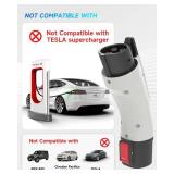 SEGUMA Tesla to J1772 EV Charging Adapter-Tesla Charger Converter, 60Ampand250V, NACS Charging Adapter, Work with Tesla Wall Connector, Destination/Mobile Connectors for J772 EVs(Not for Supercharger) SEGUMA Tesla to J1772 EV Charging Adapter-Tesla Charger Converter, 60Ampand250V, NACS Charging Adapter, Work with Tesla Wall Connector, Destination/Mobile Connectors for J772 EVs(Not for Supercharger)