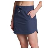 RBX Active Fashion Skort for Women, Quick Drying Woven Skirt with Inner Liner Shorts for Hiking, Tennis, Golf, Pickleball Navy Indigo M RBX Active Fashion Skort for Women, Quick Drying Woven Skirt with Inner Liner Shorts for Hiking, Tennis, Golf, Pickleball Navy Indigo M