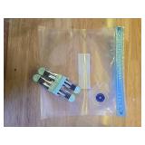 Clear Storage Evidence Bags with Blue Air Valve - Retail: $15 Clear Storage Evidence Bags with Blue Air Valve - Retail: $15