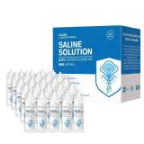 BASE LABORATORIES 0.9percent Saline Solution for Nebulizer Machine | Saline Solution for Inhalation and Nasal Irrigation | 0.9percent Concentration l 25 Vials 5ml Unit Dose - Retail: $24 BASE LABORATORIES 0.9percent Saline Solution for Nebulizer Machine | Saline Solution for Inhalation and Nasal Irrigation | 0.9percent Concentration l 25 Vials 5ml Unit Dose - Retail: $24