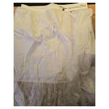 BEAUTELICATE 100percent Cotton Half Slip Skirt Extender with Lace Trim Vintage Underskirt - BEAUTELICATE 100percent Cotton Half Slip Skirt Extender with Lace Trim Vintage Underskirt -