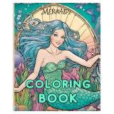 Mermaid Coloring Book: Immerse Yourself in a Magical Underwater Adventure - Retail: $9 Mermaid Coloring Book: Immerse Yourself in a Magical Underwater Adventure - Retail: $9