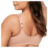 Glamorise Full Figure Plus Size Wonderwire Front-Closure Bra Underwire #1245 Cappuccino 46 G - Retail: $70 Glamorise Full Figure Plus Size Wonderwire Front-Closure Bra Underwire #1245 Cappuccino 46 G - Retail: $70