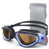 ZIONOR Swim Goggles, G1 ULTRA Photochromic Polarized Swimming Goggles for Men Women Adult, UV Protection Leakproof Easy Adjustable Strap for Indoor Outdoor Swimming (Polarized + Blue) - Retail: $31 ZIONOR Swim Goggles, G1 ULTRA Photochromic Polarized Swimming Goggles for Men Women Adult, UV Protection Leakproof Easy Adjustable Strap for Indoor Outdoor Swimming (Polarized + Blue) - Retail: $31