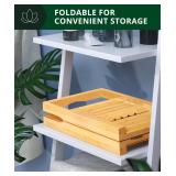 ROYAL CRAFT WOOD Premium Foldable Bathtub Tray Caddy - Wood Bath Tray for Tub, Bamboo Shelf, Expandable Bath Table Trays, Bathtub and Bathroom Accessories for New Home and Mothers, Birthday Gifts for  ROYAL CRAFT WOOD Premium Foldable Bathtub Tray Caddy - Wood Bath Tray for Tub, Bamboo Shelf, Expandable Bath Table Trays, Bathtub and Bathroom Accessories for New Home and Mothers, Birthday Gifts for