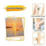 12 Pack Easel for Painting, 9 Inches Easel, Tabletop Painting Canvas Tall Wood Display Easels Set of 12, Art Craft Painting Easel Stand for Artist Adults Students - Retail: $20 12 Pack Easel for Painting, 9 Inches Easel, Tabletop Painting Canvas Tall Wood Display Easels Set of 12, Art Craft Painting Easel Stand for Artist Adults Students - Retail: $20