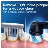 Oral-B iO Series 2 Rechargeable Electric Powered Toothbrush Starter Kit, Night Black with 2 Brush Heads - Automatic Pressure Sensor to Protect Gums - 3 Modes - 2 Min Timer - Retail: $54 Oral-B iO Series 2 Rechargeable Electric Powered Toothbrush Starter Kit, Night Black with 2 Brush Heads - Automatic Pressure Sensor to Protect Gums - 3 Modes - 2 Min Timer - Retail: $54