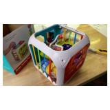 kecristv Montessori Toys for Toddler Girls Boys, Baby Sorter Learning Sensory Activity Cube, Toddler Girl Boy Birthday Gifts, Baby Toys 18+ Months - Retail: $15 kecristv Montessori Toys for Toddler Girls Boys, Baby Sorter Learning Sensory Activity Cube, Toddler Girl Boy Birthday Gifts, Baby Toys 18+ Months - Retail: $15