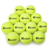 KEVENZ 12-Pack Green Advanced Training Tennis Balls,Practice Ball (Interlocked Wool Fiber) - Retail: $14 KEVENZ 12-Pack Green Advanced Training Tennis Balls,Practice Ball (Interlocked Wool Fiber) - Retail: $14
