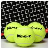 KEVENZ 12-Pack Green Advanced Training Tennis Balls,Practice Ball (Interlocked Wool Fiber) - Retail: $14 KEVENZ 12-Pack Green Advanced Training Tennis Balls,Practice Ball (Interlocked Wool Fiber) - Retail: $14