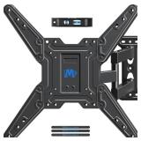 Mounting Dream TV Wall Mount Bracket for Most of 26-55 Inch LED, LCD, OLED and Plasma Flat Screen TV with Full Motion Swivel Articulating Arm up to VESA 400x400mm and 60 lbs, MD2393-MX - Retail: $37 Mounting Dream TV Wall Mount Bracket for Most of 26-55 Inch LED, LCD, OLED and Plasma Flat Screen TV with Full Motion Swivel Articulating Arm up to VESA 400x400mm and 60 lbs, MD2393-MX - Retail: $37