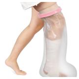 CIVJET Waterproof Cast Covers for Shower Leg, Adult Cast Bag Cover Protector, Showering/Swimming/Bath Boots for Foot after Surgery, Broken Ankle Wound Recovery Supplies/Accessories, Boot, Sleeve, Pink CIVJET Waterproof Cast Covers for Shower Leg, Adult Cast Bag Cover Protector, Showering/Swimming/Bath Boots for Foot after Surgery, Broken Ankle Wound Recovery Supplies/Accessories, Boot, Sleeve, Pink