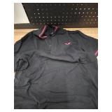 True Religion Mens Crafted with Pride Polo Shirt Polo Shirts for Men, Mens Polo Shirts Short Sleeve, Black with Red Piping, Medium True Religion Mens Crafted with Pride Polo Shirt Polo Shirts for Men, Mens Polo Shirts Short Sleeve, Black with Red Piping, Medium