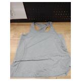 CRZ YOGA Womens Seamless Racerback Tank Scoop Neck Breathable Running Workout Tops Athletic Gym Sleeveless Shirts Slate Grey Marl Small - Retail: $24 CRZ YOGA Womens Seamless Racerback Tank Scoop Neck Breathable Running Workout Tops Athletic Gym Sleeveless Shirts Slate Grey Marl Small - Retail: $24