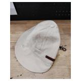 Off-white Sun Hat, Handmade Off-white Sun Hat, Handmade