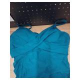 B2prity XL Ladies bluish green one piece swimsuit - B2prity XL Ladies bluish green one piece swimsuit -