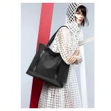 Laptop Bag for Women - Teacher Canvas Tote Bag with Compartments, Work Tote Bag for Travel Office 15.6 Inch - Retail: $19 Laptop Bag for Women - Teacher Canvas Tote Bag with Compartments, Work Tote Bag for Travel Office 15.6 Inch - Retail: $19